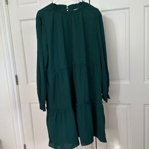 LuLaRoe Dark Green Dress